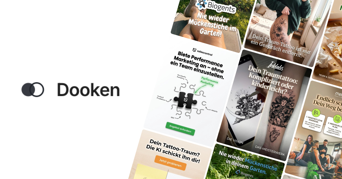 Dooken — 官网预览图